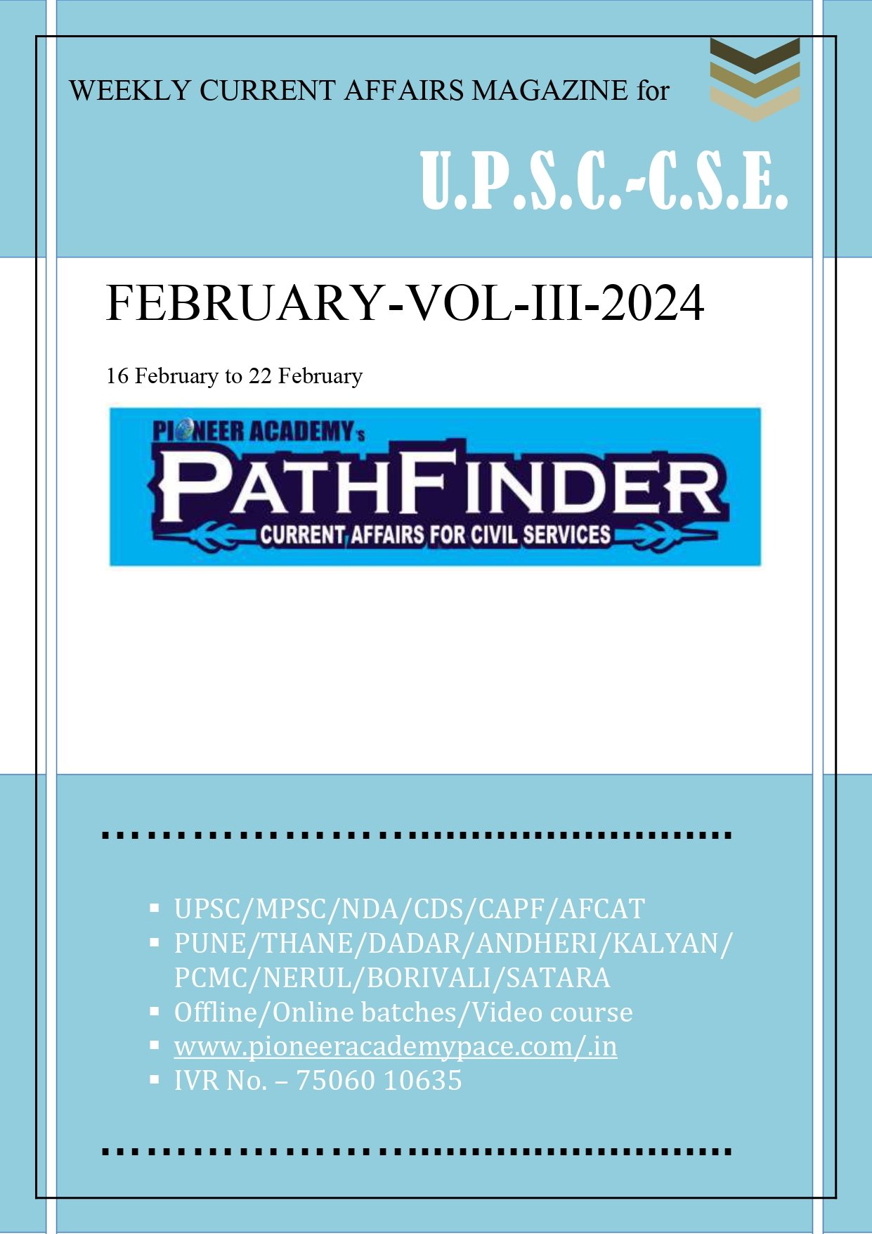 FEBRUARY-VOL III- 2024